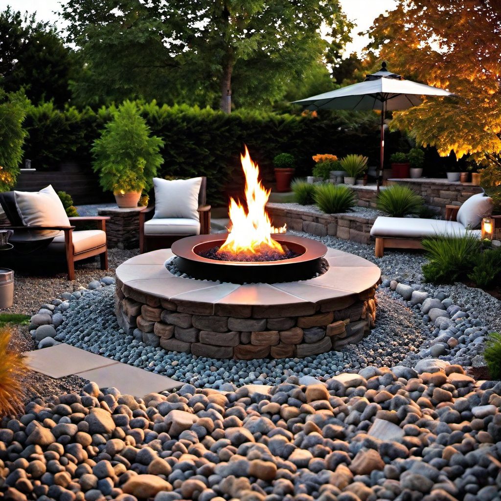 Fire Pit Ideas Backyard Gravel: Utilizing Gravel for Fire Pit Area