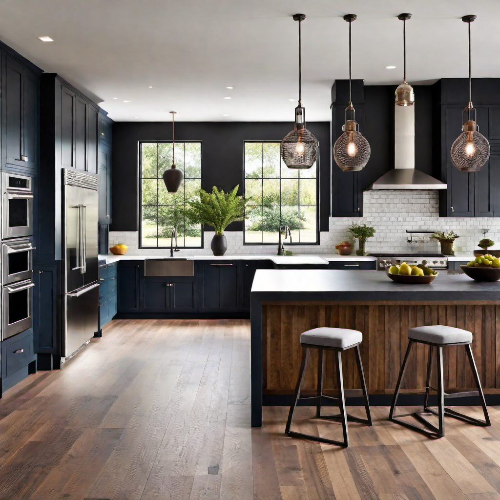 Bold Contrasts: Mixing Dark and Light Tones in Kitchens