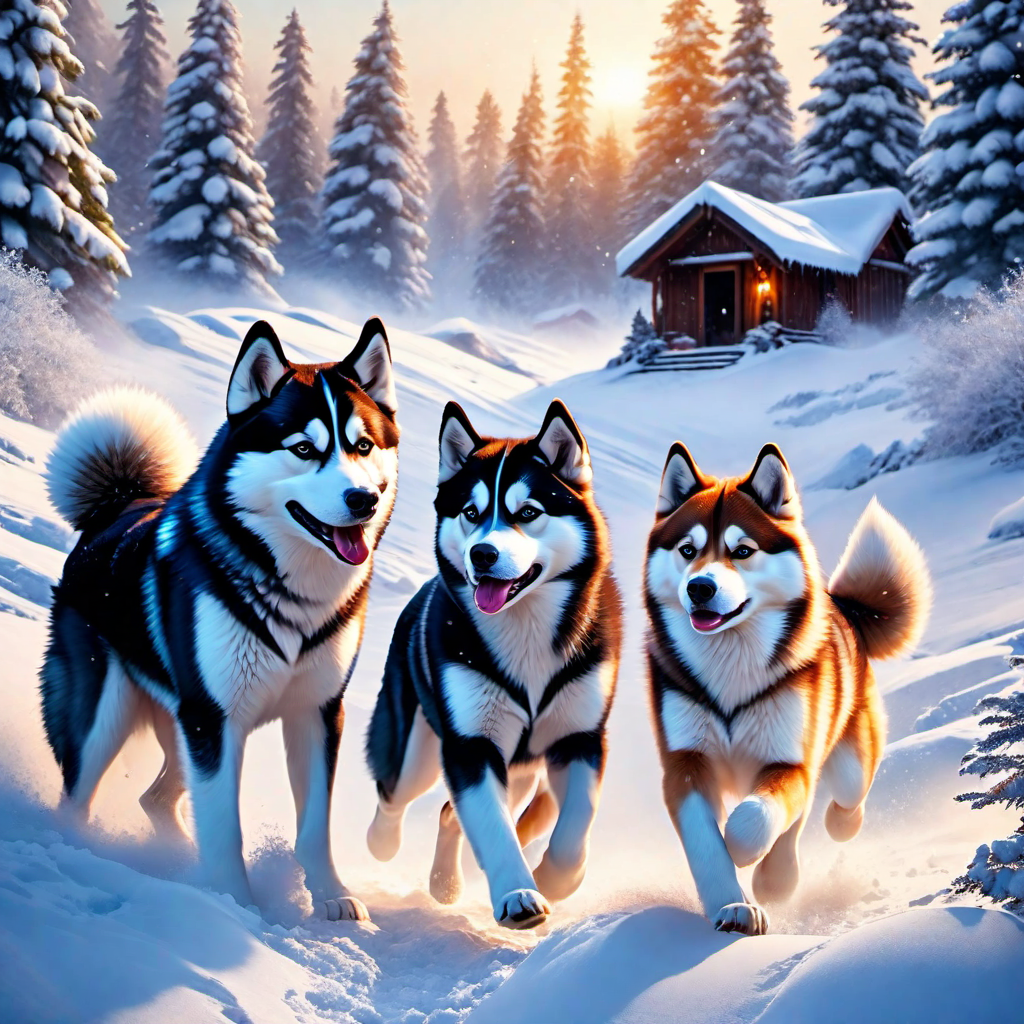 Huskies in Extreme Weather: Adaptability and Care