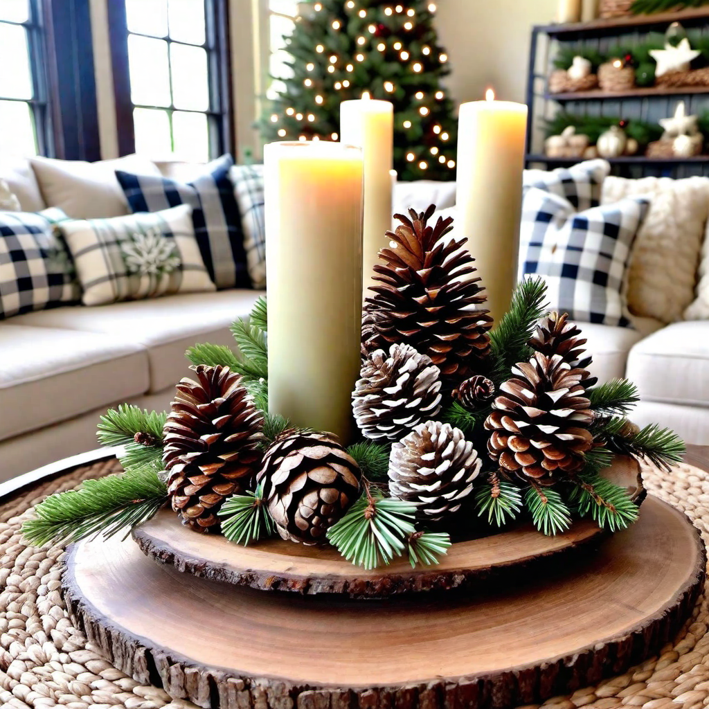 Pinecone Paradise: Natural Elements in Christmas Decor