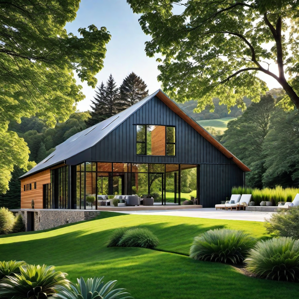 Stunning Landscapes: Modern Barn Houses in Natural Settings