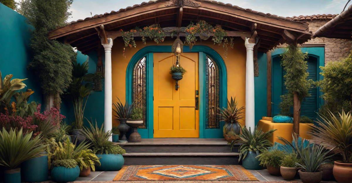 Vibrant and Eclectic: Bohemian Bungalow Exteriors
