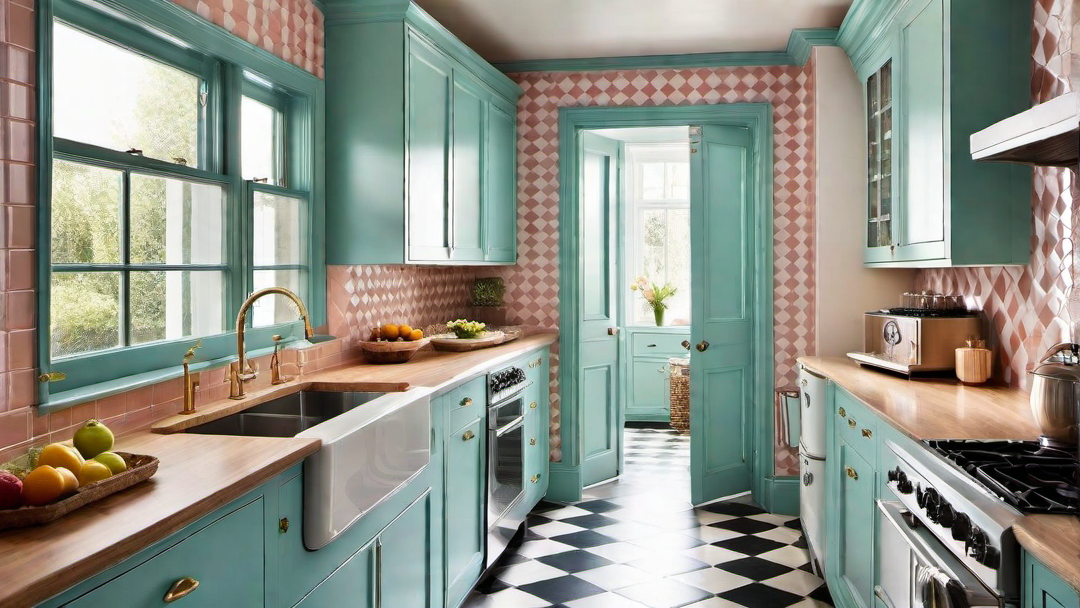 Vintage Charm: Retro Galley Kitchen Ideas