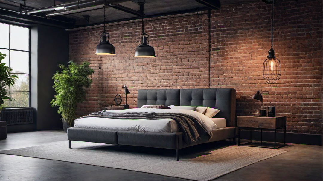 Wall Art Brilliance behind the Industrial Chic