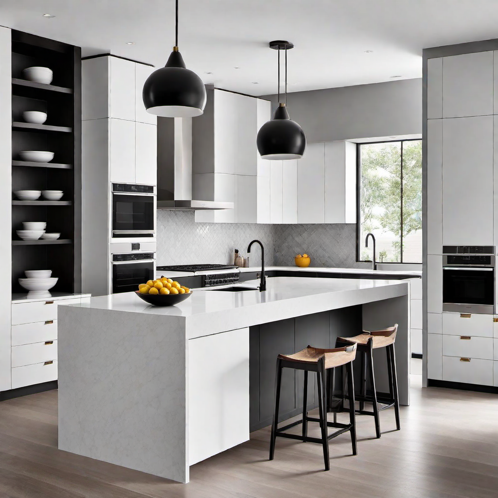 Monochromatic Scheme: Minimalist Kitchen Color Palette