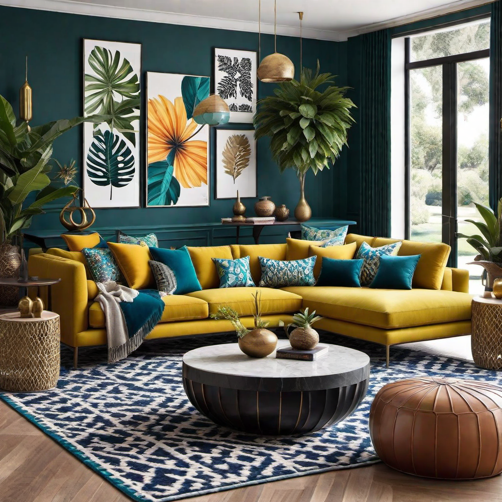 Living Room Decor Maximalist