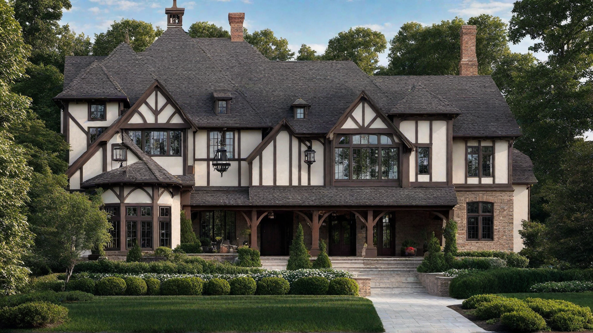 Gabled Roofs and Cross-Gables: Tudor Style Signature