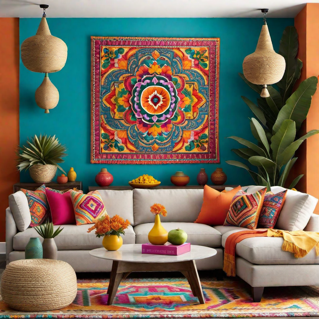 Vibrant Colors: A Hallmark of Mexican Home Decor