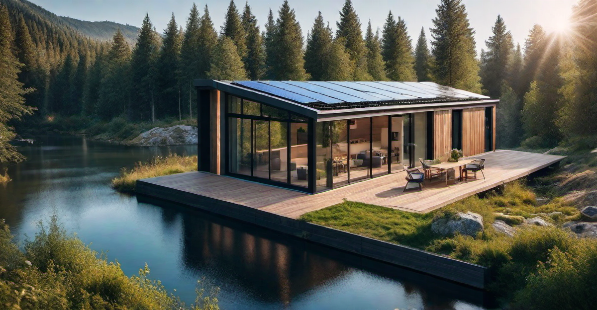 Off-Grid Living: Self-Sufficient Small Prefab House Ideas