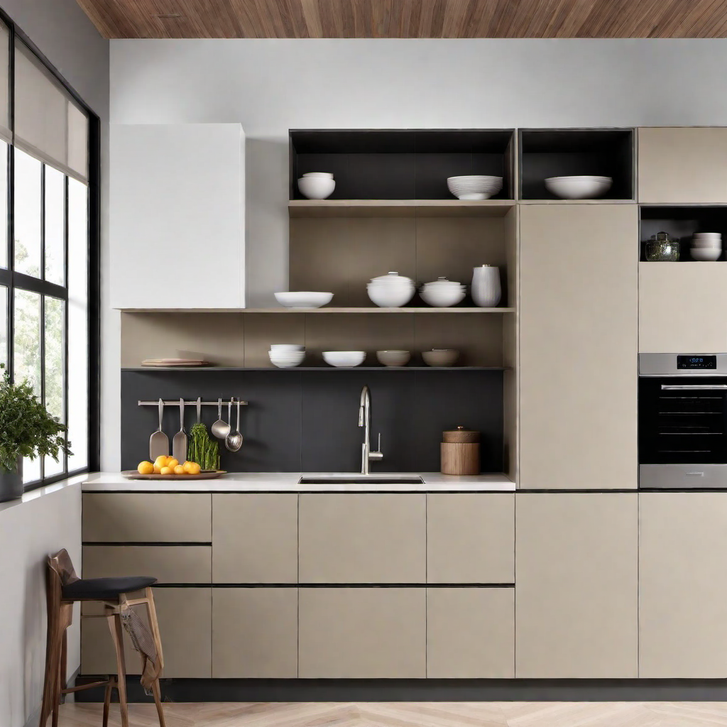 Sleek Storage Solutions: Organizing with Style in a Luxury Kitchen