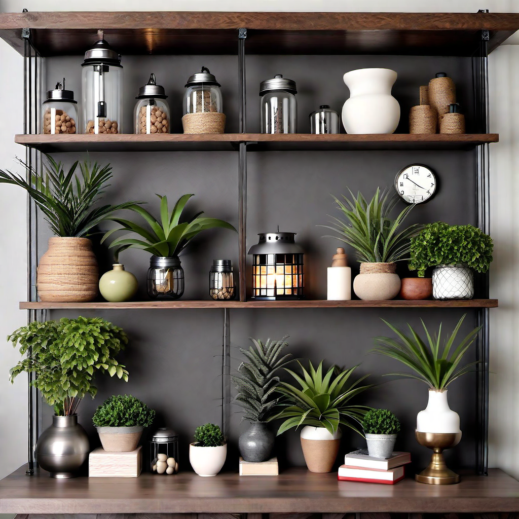 Industrial Farmhouse Wall Shelves