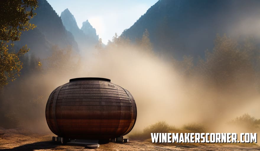 Cleaning A Wine Barrel Between Uses
