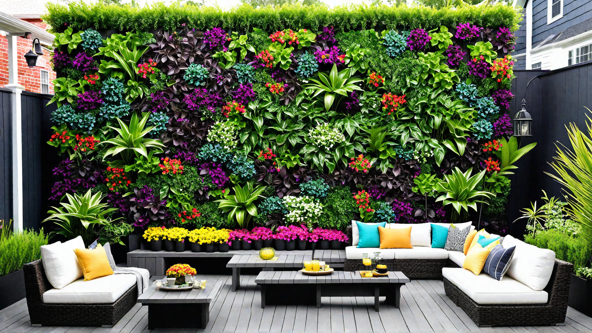 DIY Vertical Garden Wall