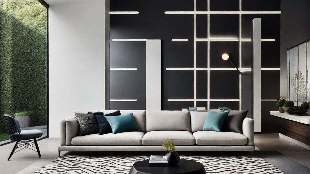 Geometric Accents: Bold Patterns and Shapes