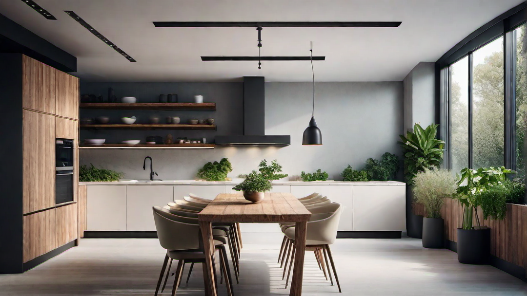 Nature Inspired: Bringing Outdoor Elements into a Scandinavian Kitchen