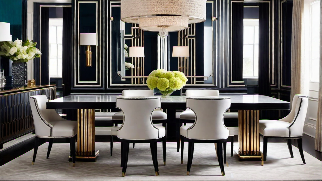Timeless Elegance: Classic Art Deco Dining Room Design Principles