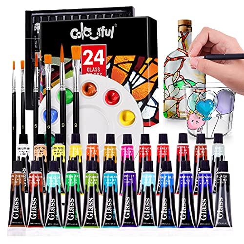 Colorful Glass Paint Kit