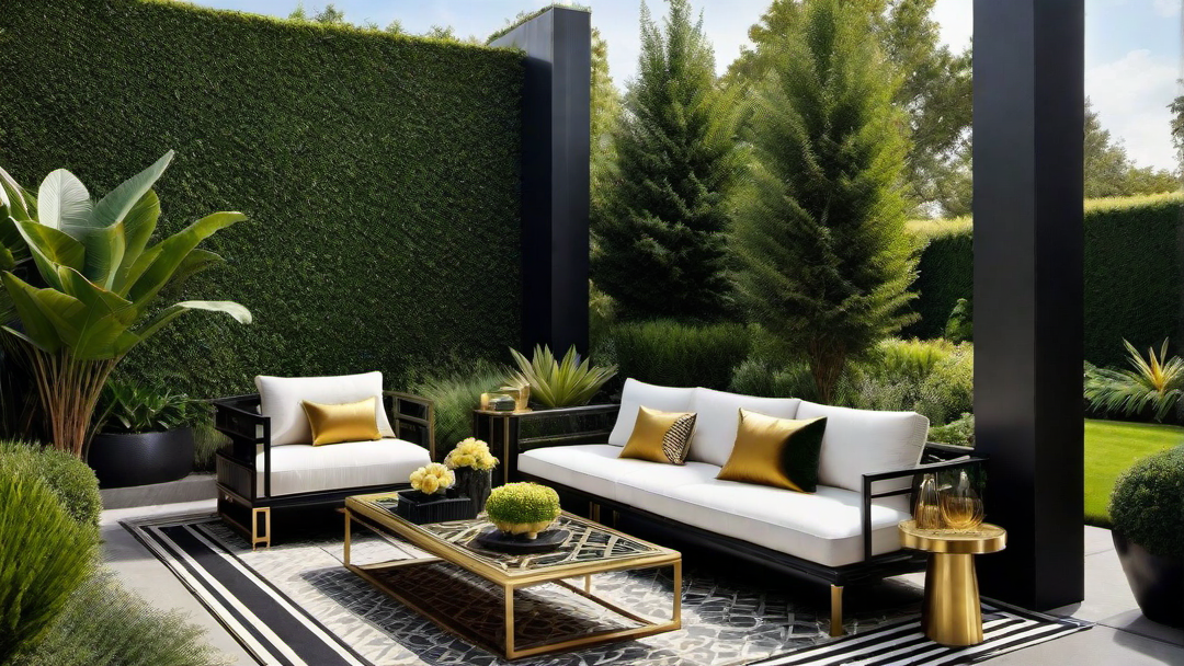 Eclectic Art Deco Gardens: Glamorous Outdoor Spaces