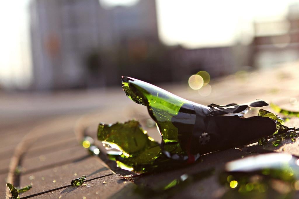 broken bottle