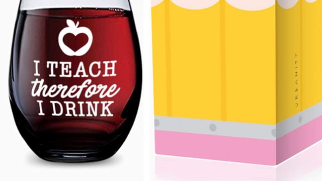 Teacher Wine Glasses