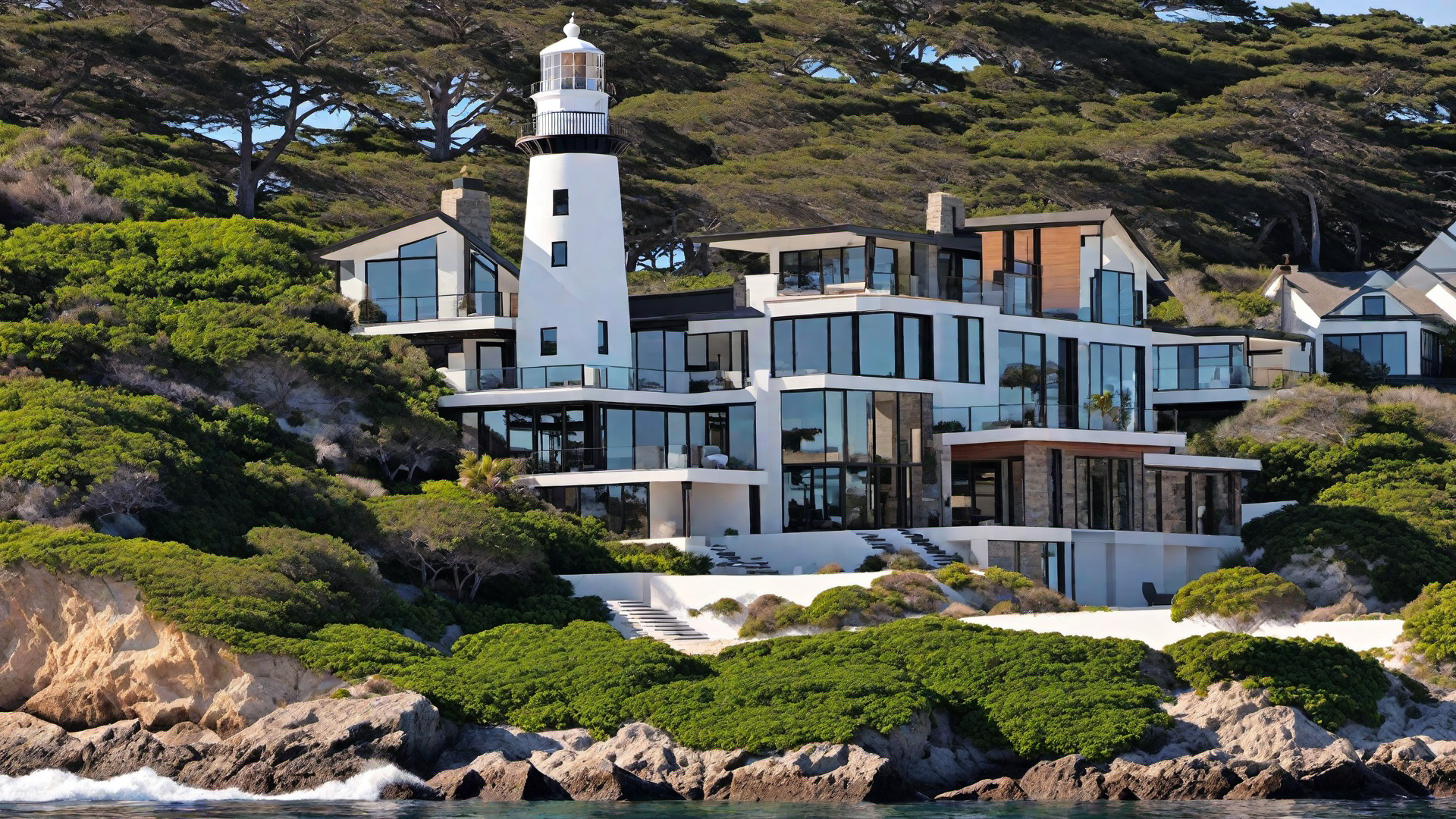 Lighthouse Lookout: Coastal Beacon-inspired Architecture