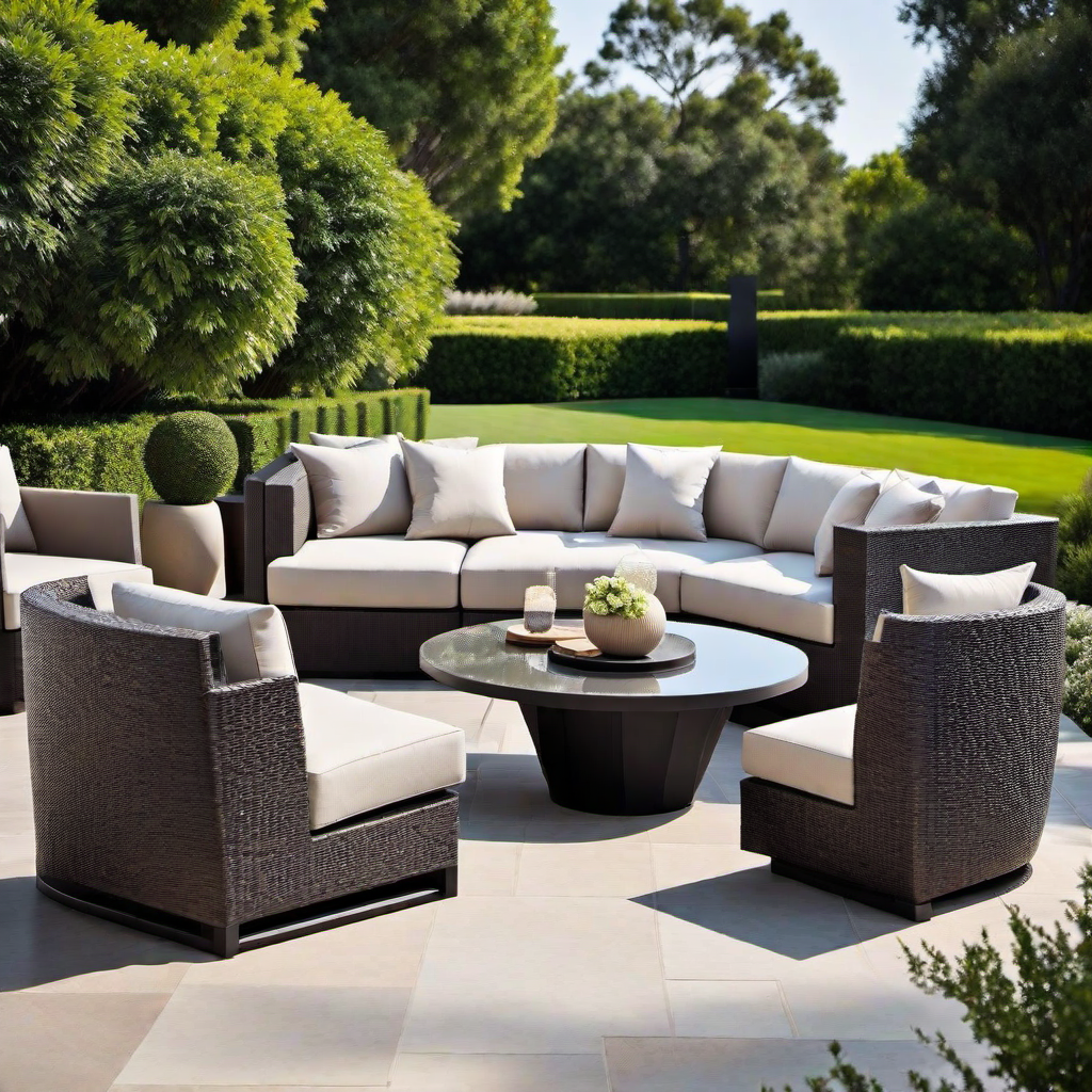Sleek and Stylish: Modern Patio Furniture Designs