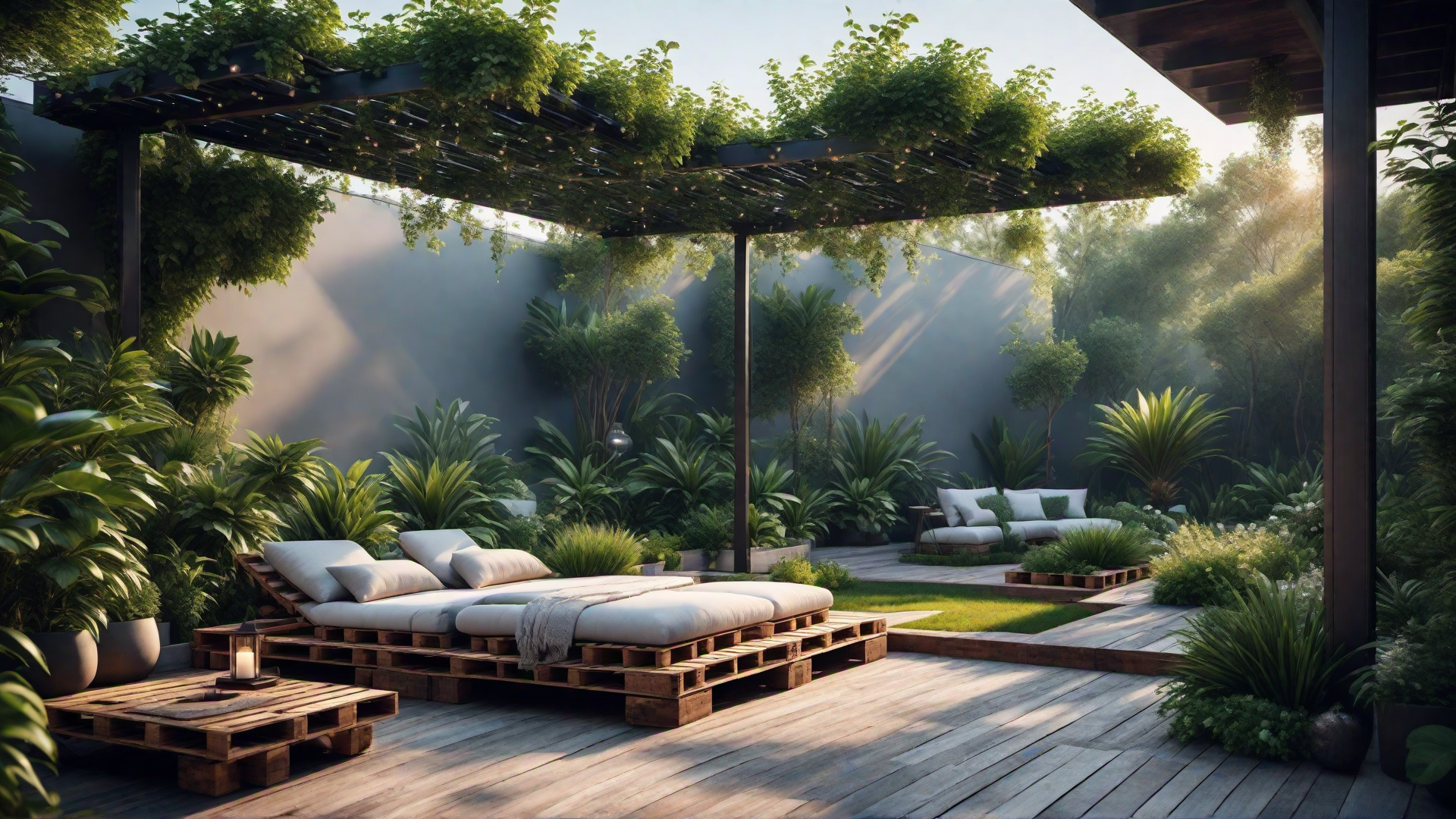 Floating Pallet Platform Deck