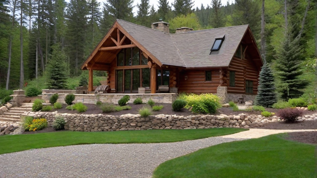 Rustic Stone Fireplace Welcoming You Home