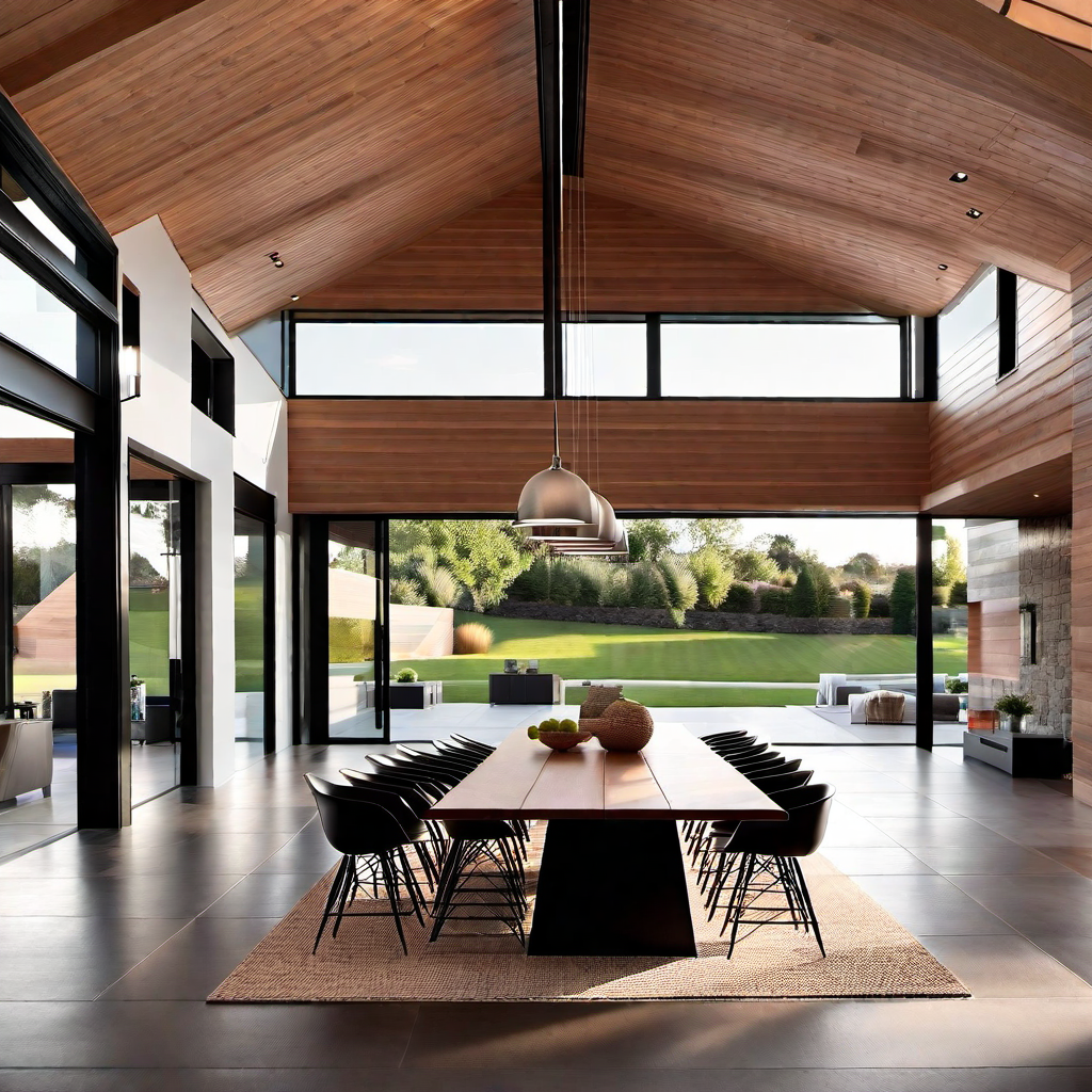Lighting Strategies in Modern Barn House Interiors