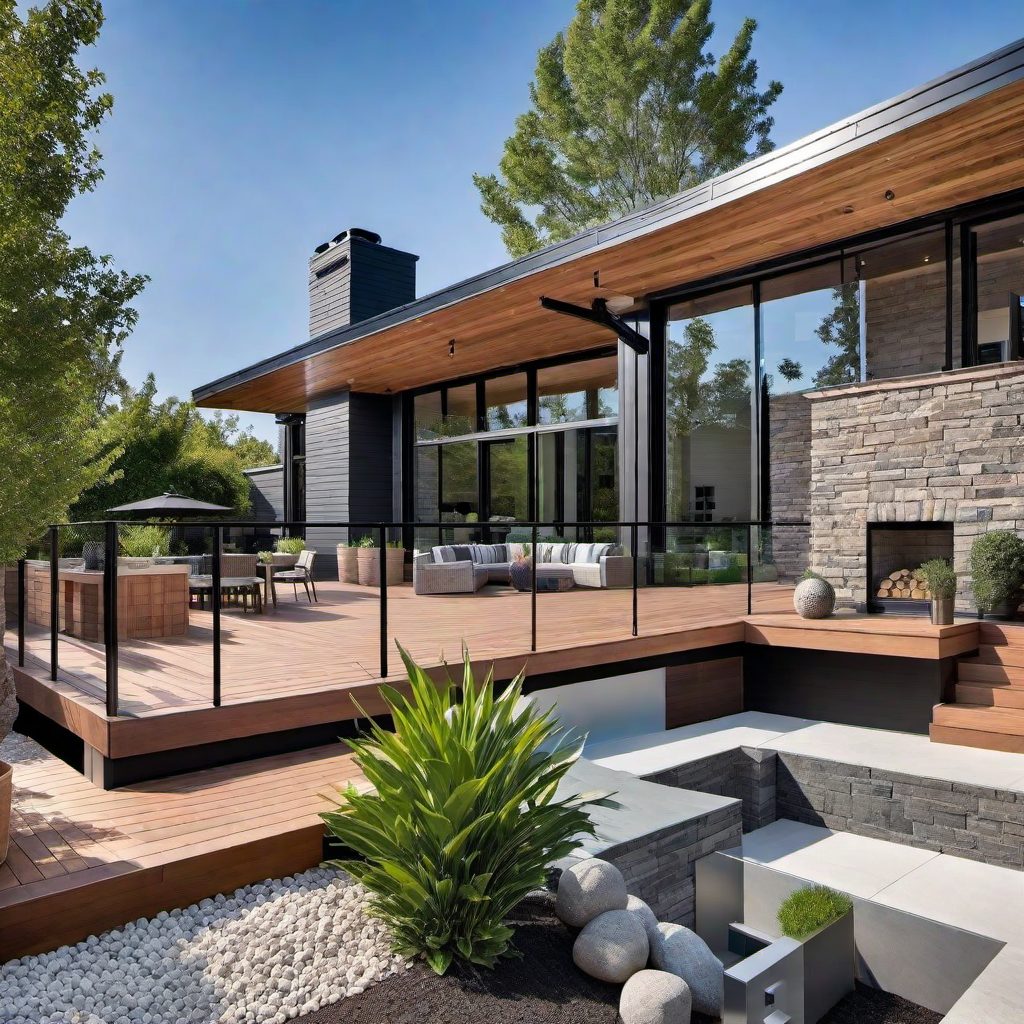 Sleek and Stylish: Steel Deck Railing Ideas