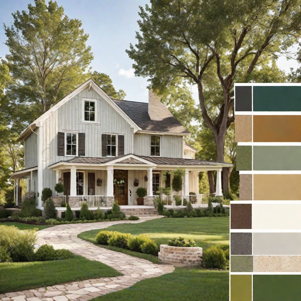 Country Chic Farmhouse with Rustic Charm