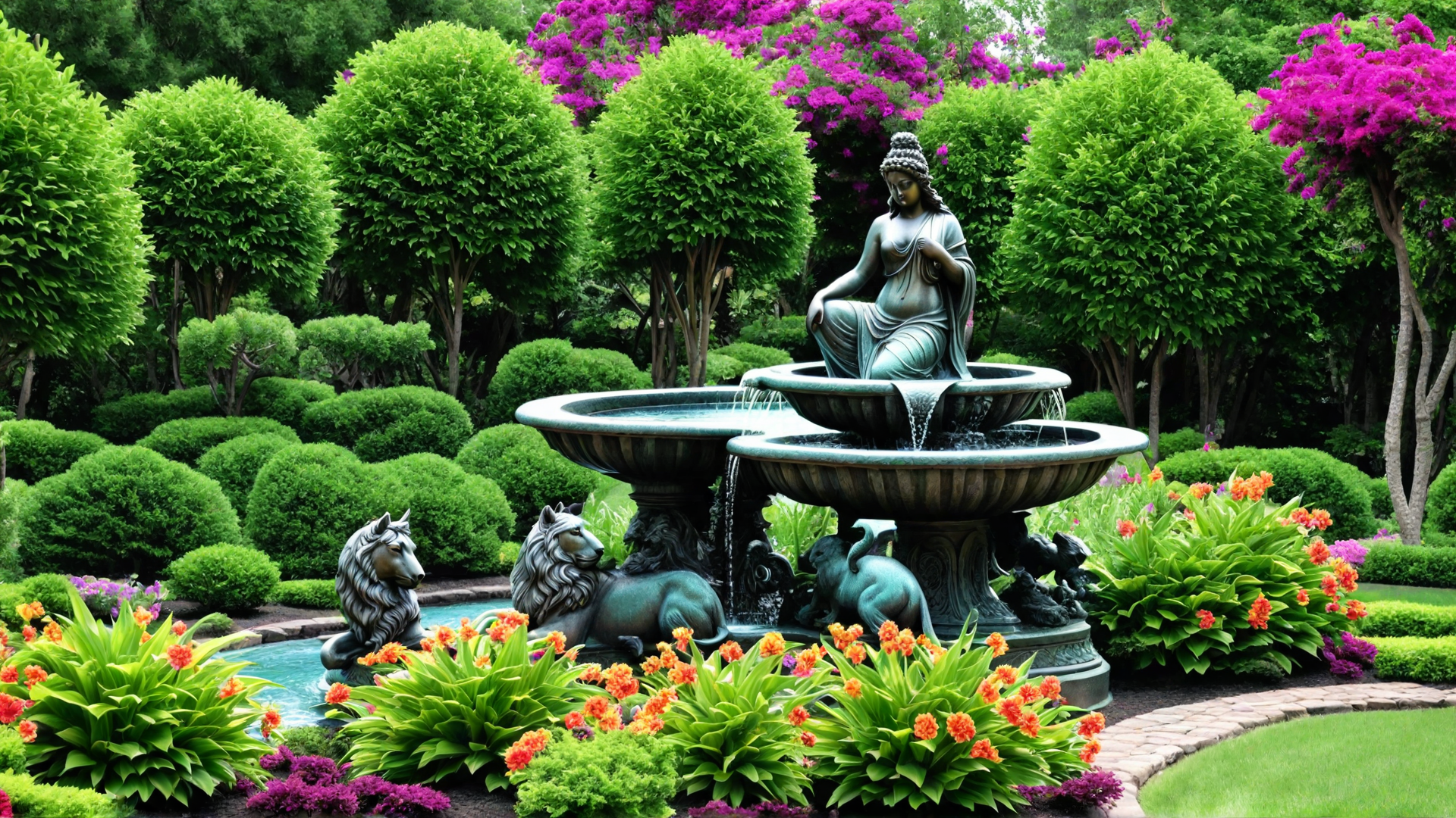 Elegant Garden Statues