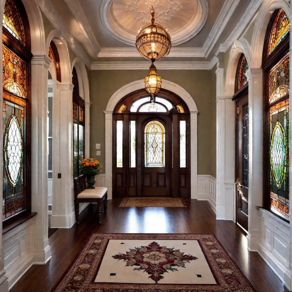 Victorian Entryways and Foyers