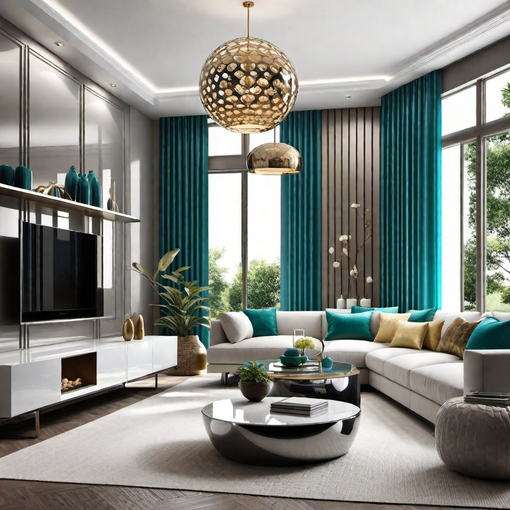 High Gloss Surfaces: Reflective Finishes in 80s Interiors