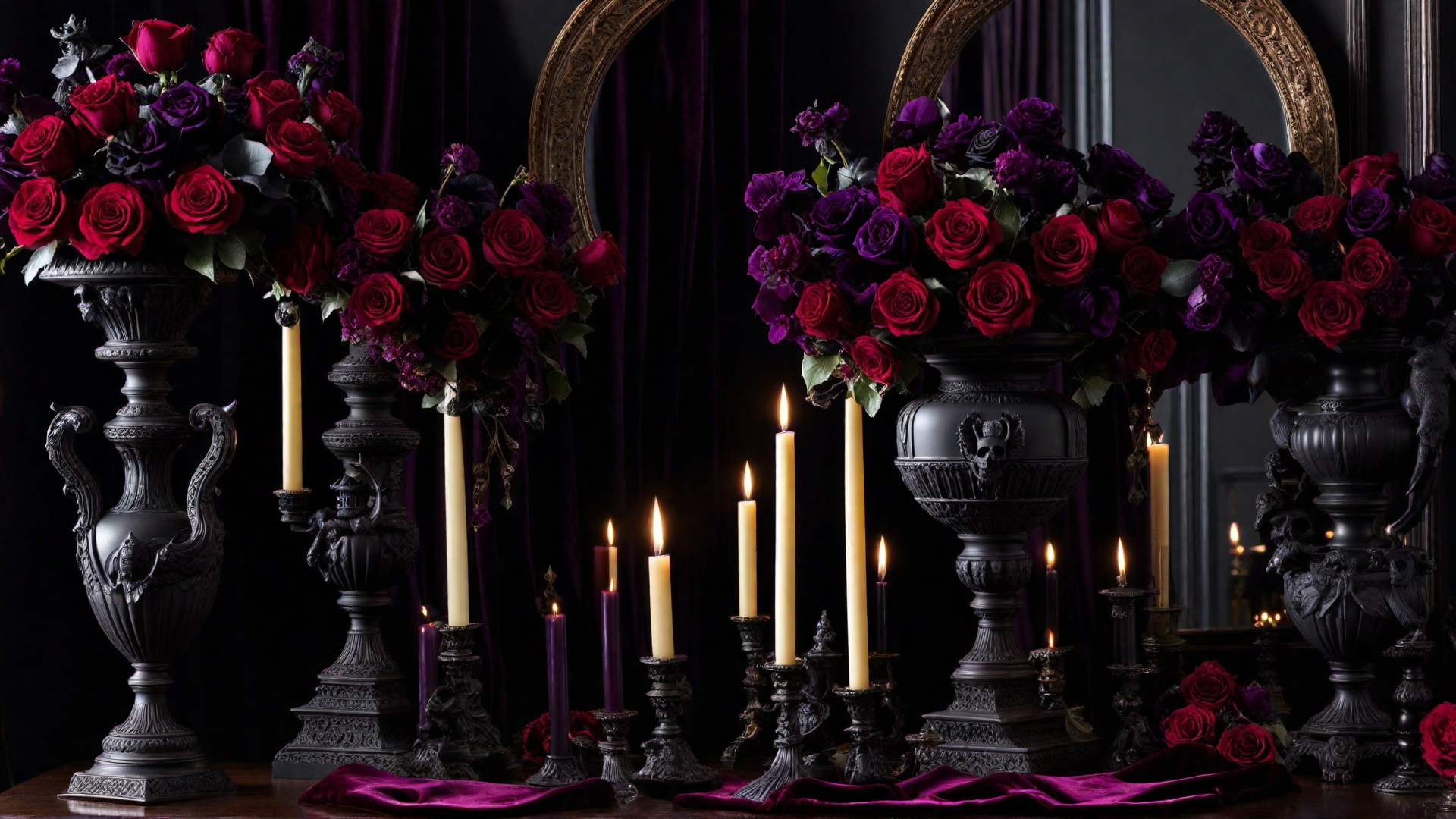 Dark Floral Arrangements: Adding a Touch of Nature to Your Decor