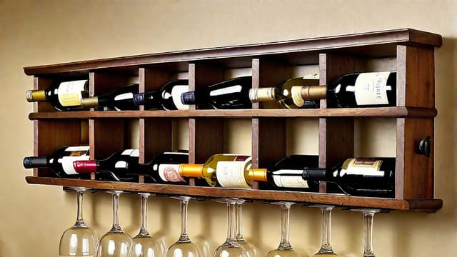 Do It Yourself Diy Wine Glass Rack
