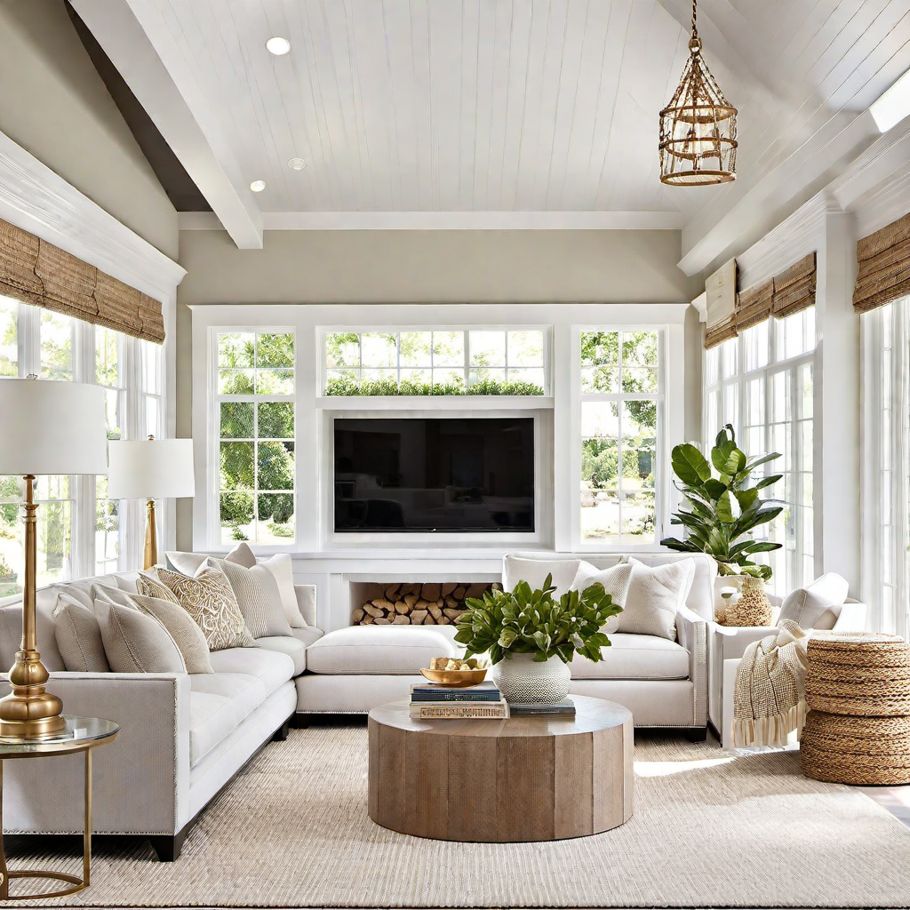 Cozy Family Room: Unwinding Together