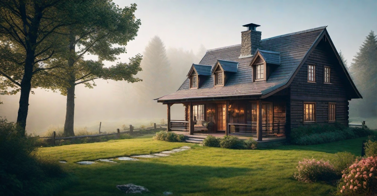 Cottage Aesthetic: Charming Wood Slat Exterior Design