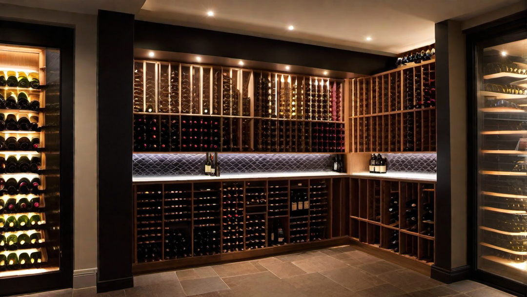 Innovative Technology for Illuminated Wine Cellars