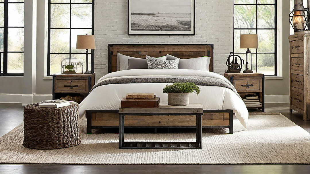 Farmhouse Industrial: Metal Accents and Repurposed Materials