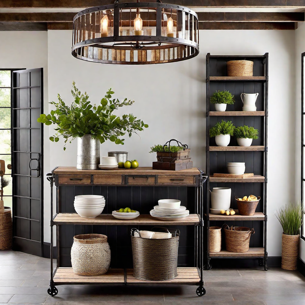 Industrial Farmhouse Statement Pieces