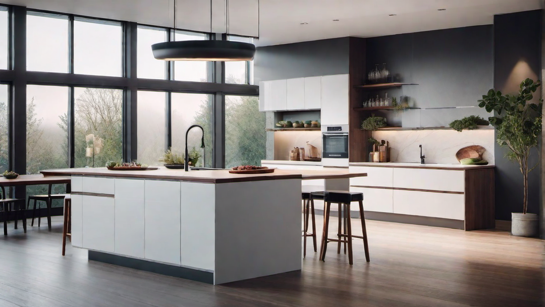 Minimalistic Charm: Embracing Simplicity in a Scandinavian Kitchen