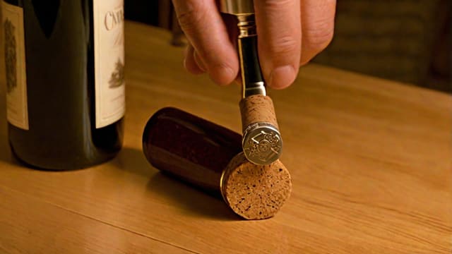 How To Get A Wine Cork Out With A Lighter