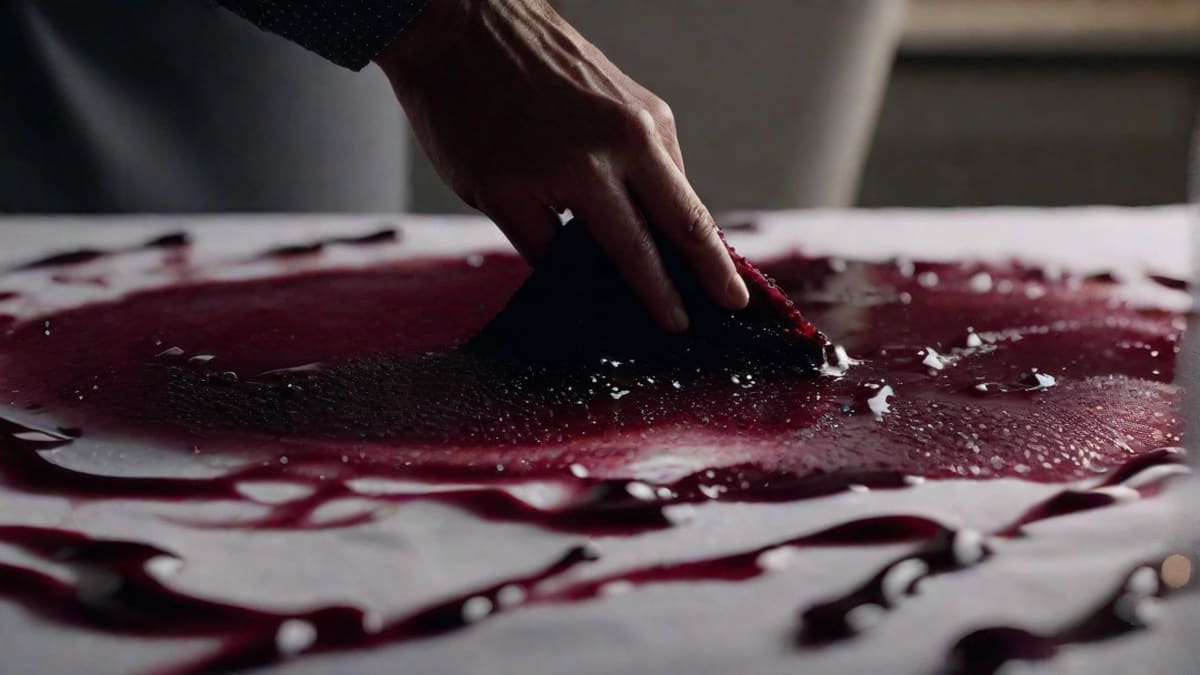 How To Get Out A Red Wine Stain