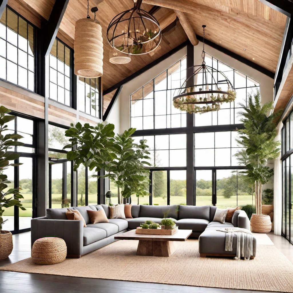 Nature-Inspired Decor for Modern Barn Houses