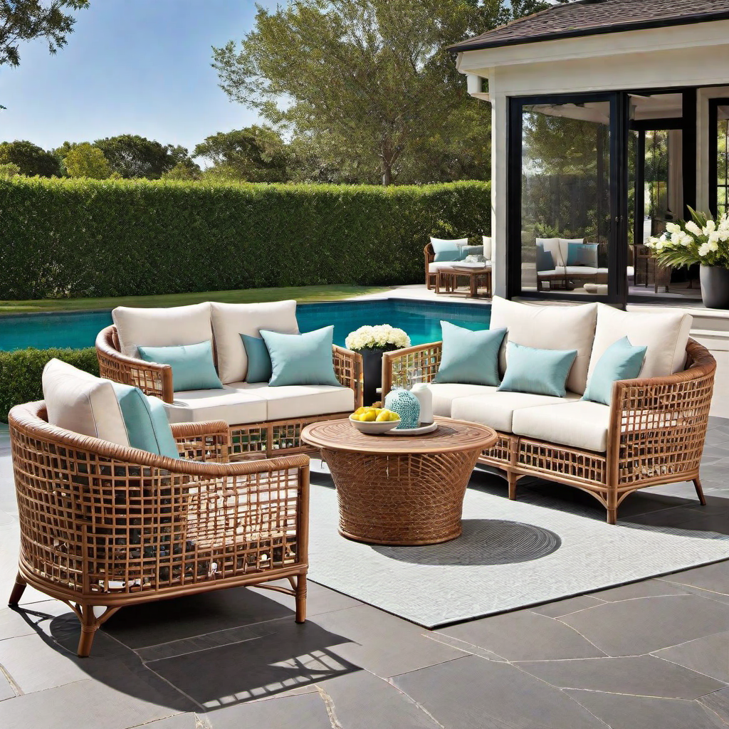 Rattan Wonders: Stylish Rattan Outdoor Furniture Concepts