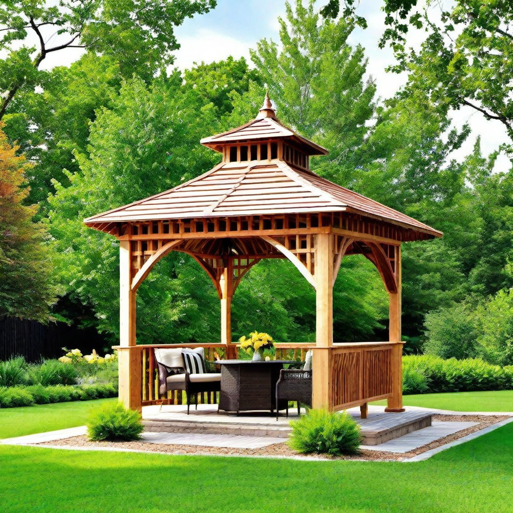 23. Sustainable Gazebo Design: Eco-Friendly Choices for Your Backyard