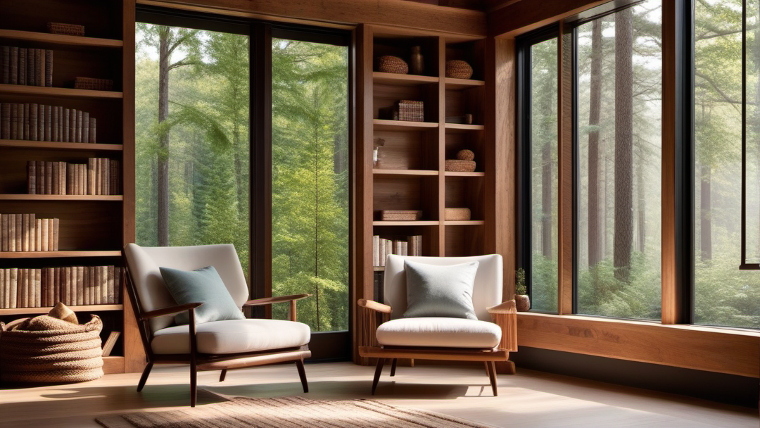 Snug Reading Nook by the Window