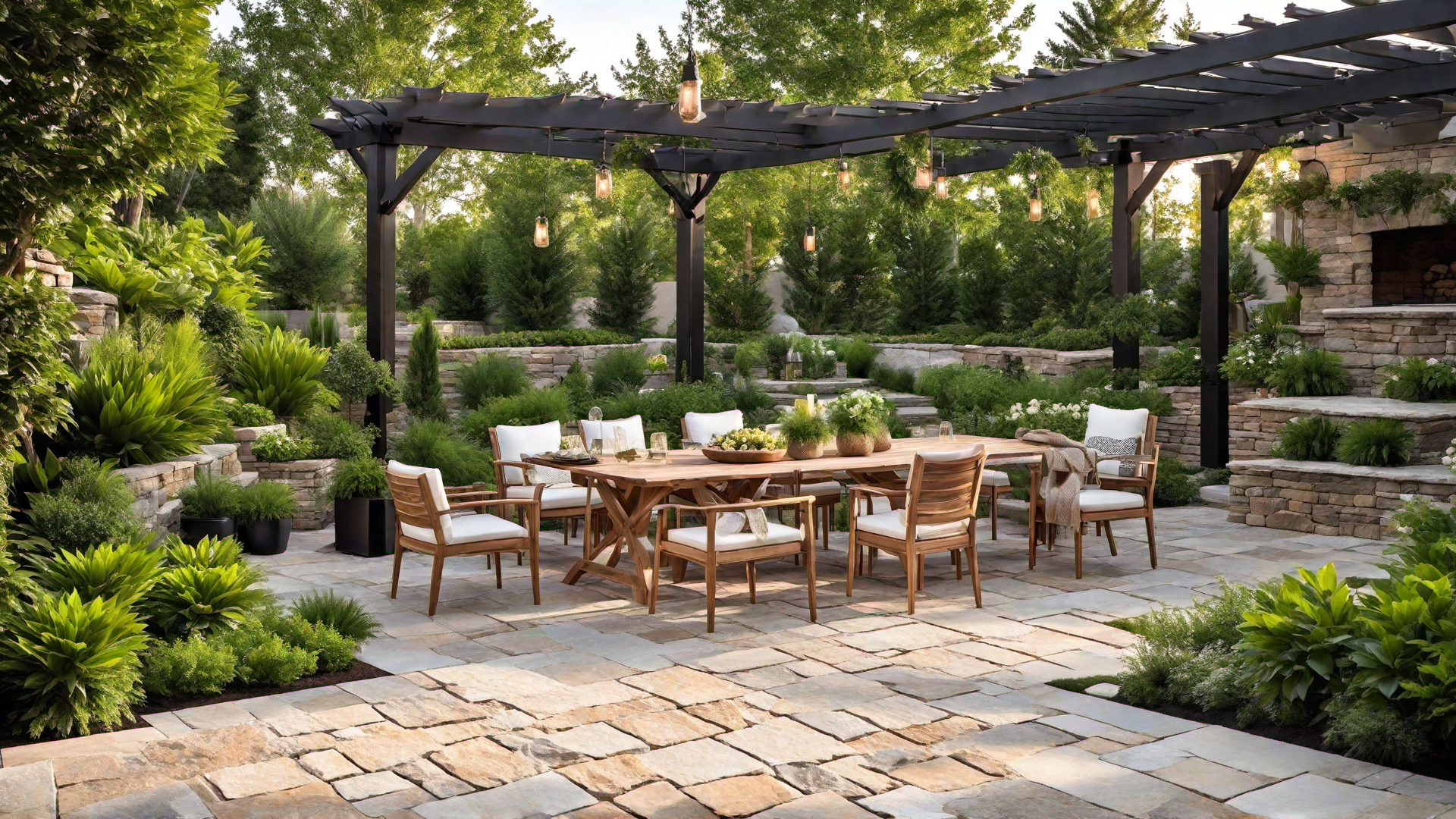 Natural Elements: Stone and Wood Textures