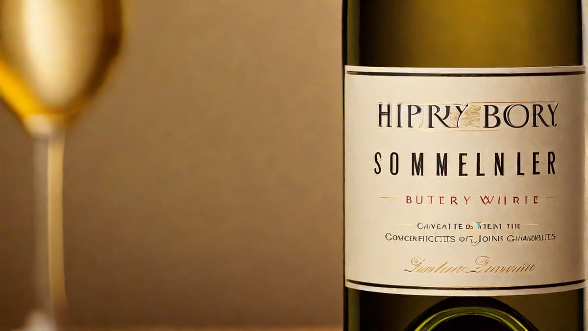 What Is Buttery Chardonnay